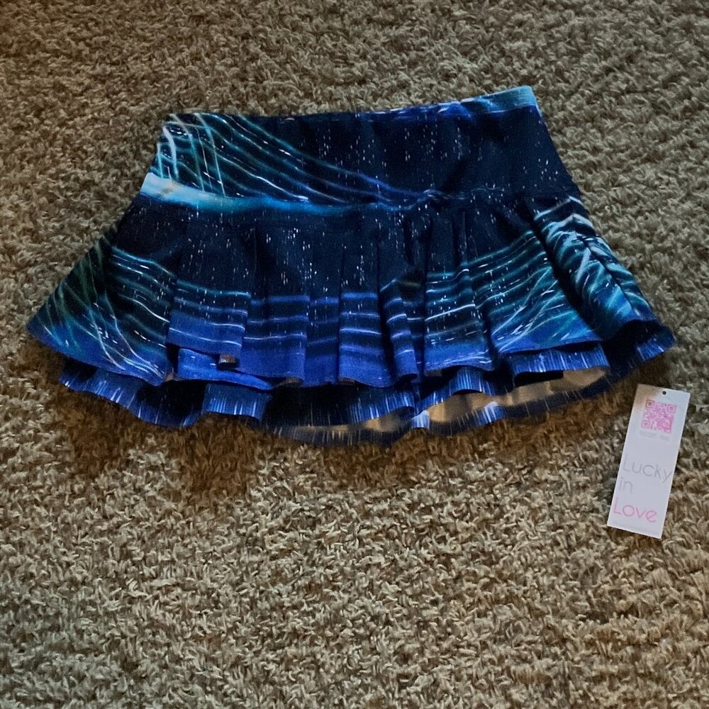 Nwt Lucky in Love Tennis Skort Skirt w/ Shorts S Small - Picture 2 of 5